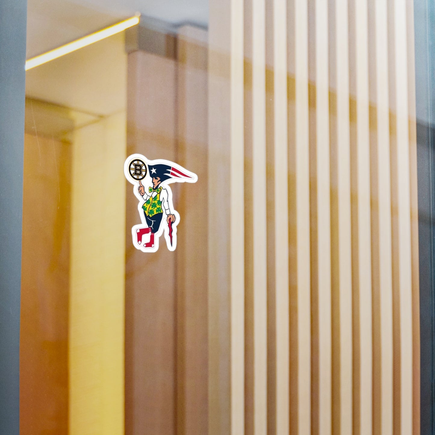 New England Sports Vinyl Sticker