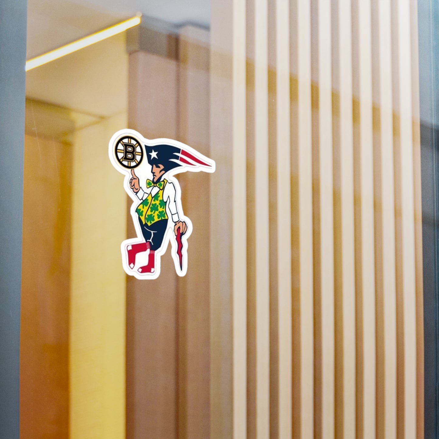 New England Sports Vinyl Sticker