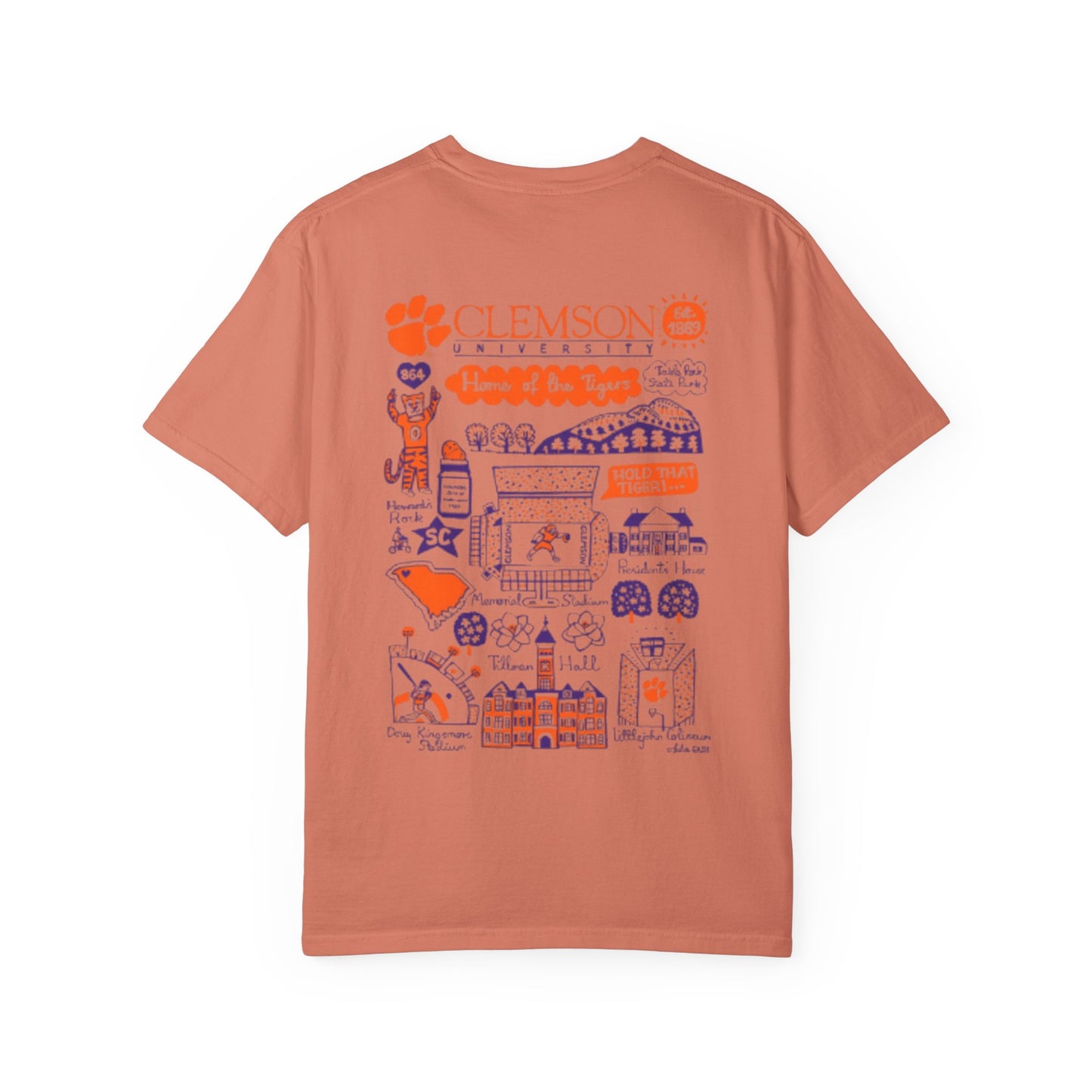 Saturday’s In Clemson Comfort Colors Shirt