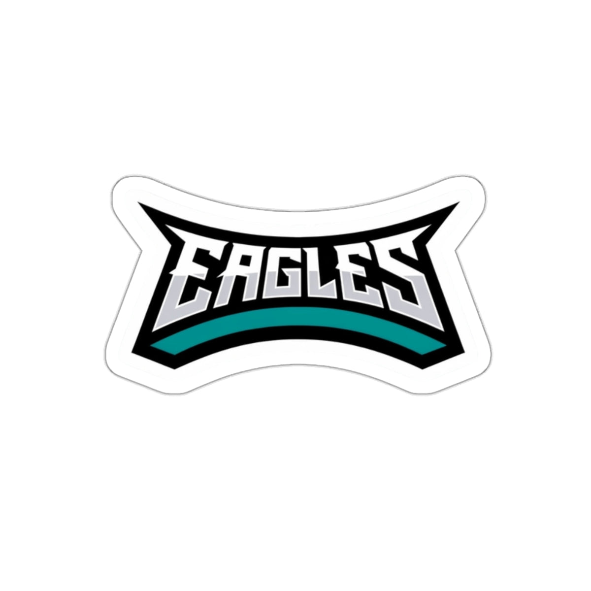 Eagles Die-Cut Stickers - Sporty Decor for Fans, Laptop Stickers, Gift for Gamers, Tailgate Accessories, Team Pride