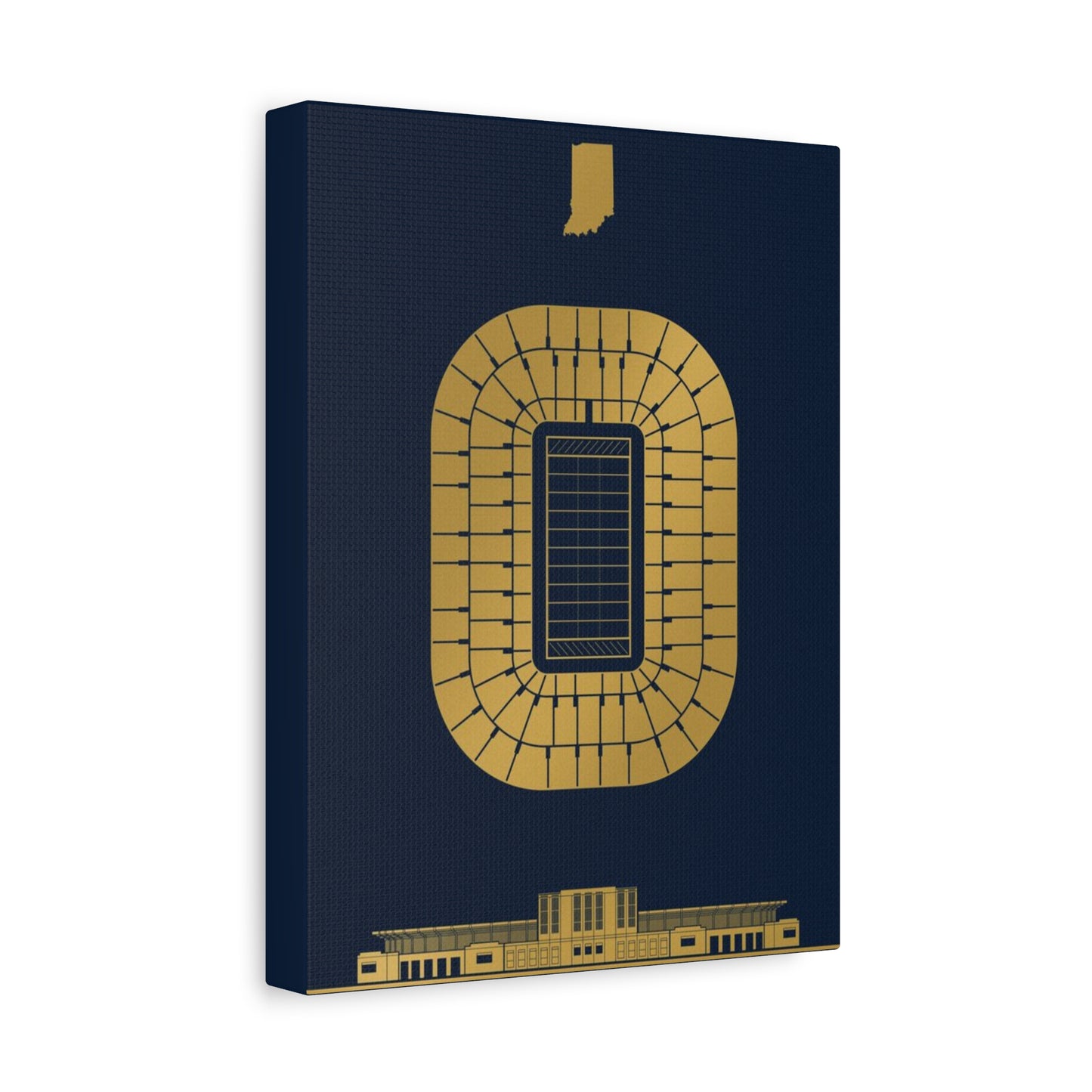 Notre Dame Stadium Canvas Print