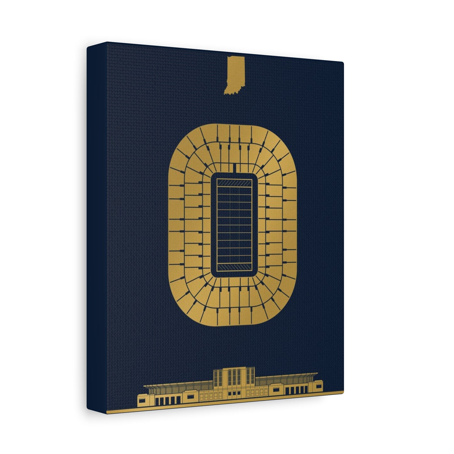 Notre Dame Stadium Canvas Print