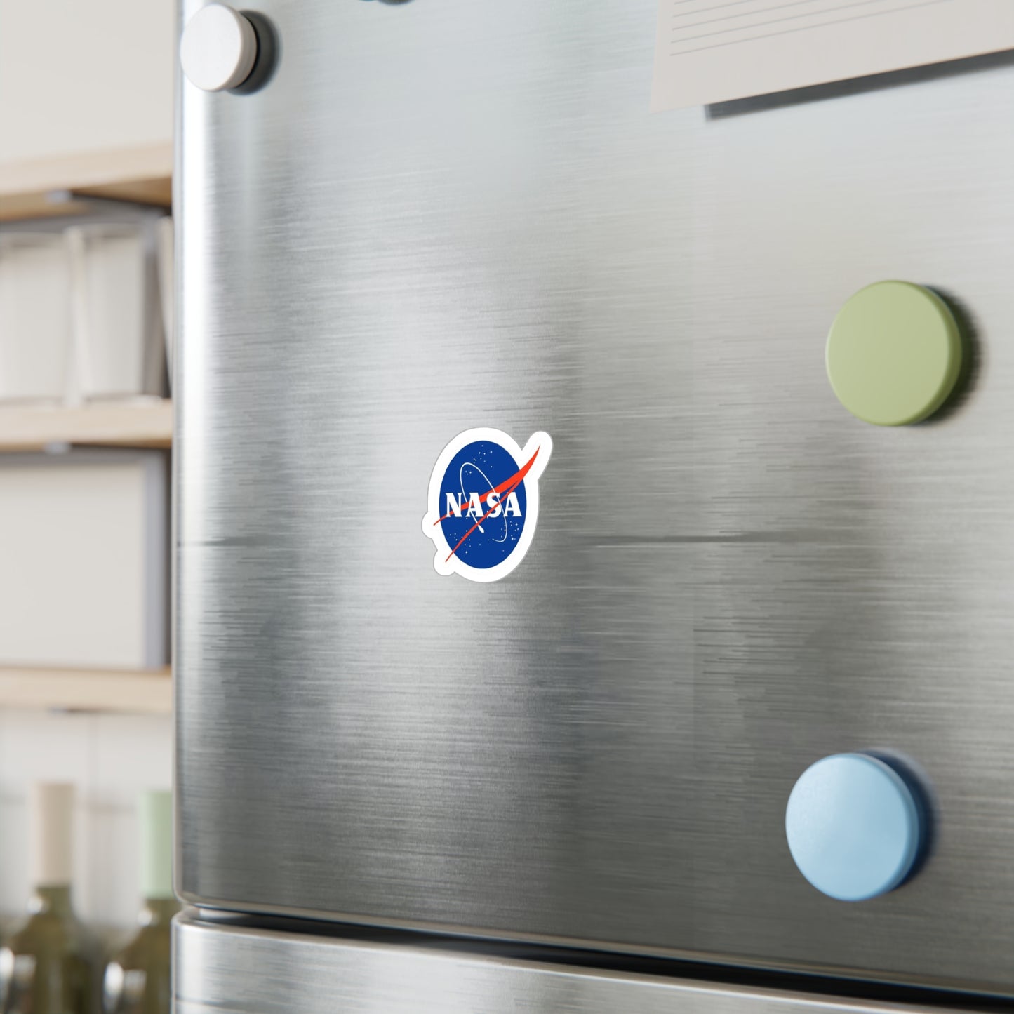 NASA Kiss-Cut Vinyl Sticker, Space & Astronomy Sticker, Laptop Sticker, Water Bottle Sticker, Gift for Space Lovers