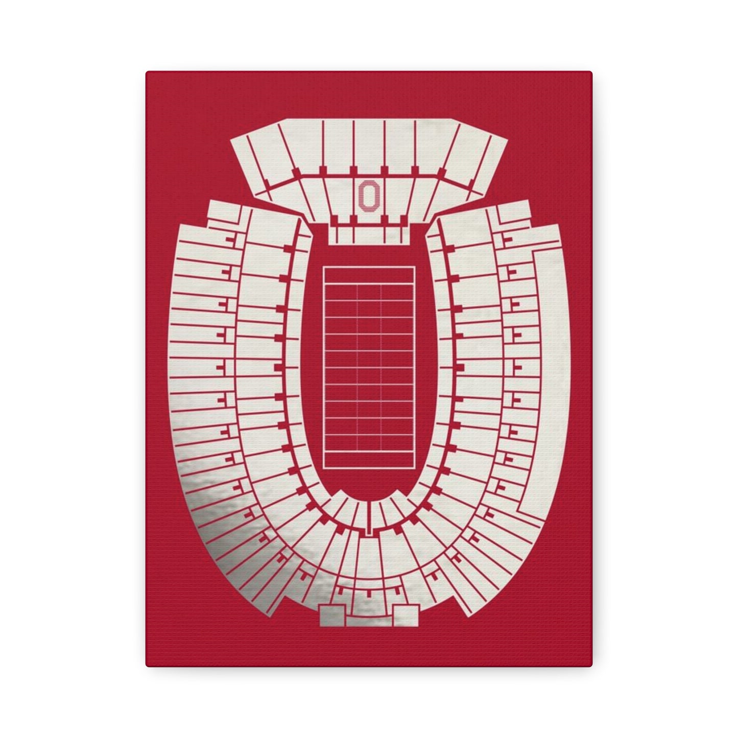 Ohio Stadium Canvas Print Ohio State Buckeyes Wall Art