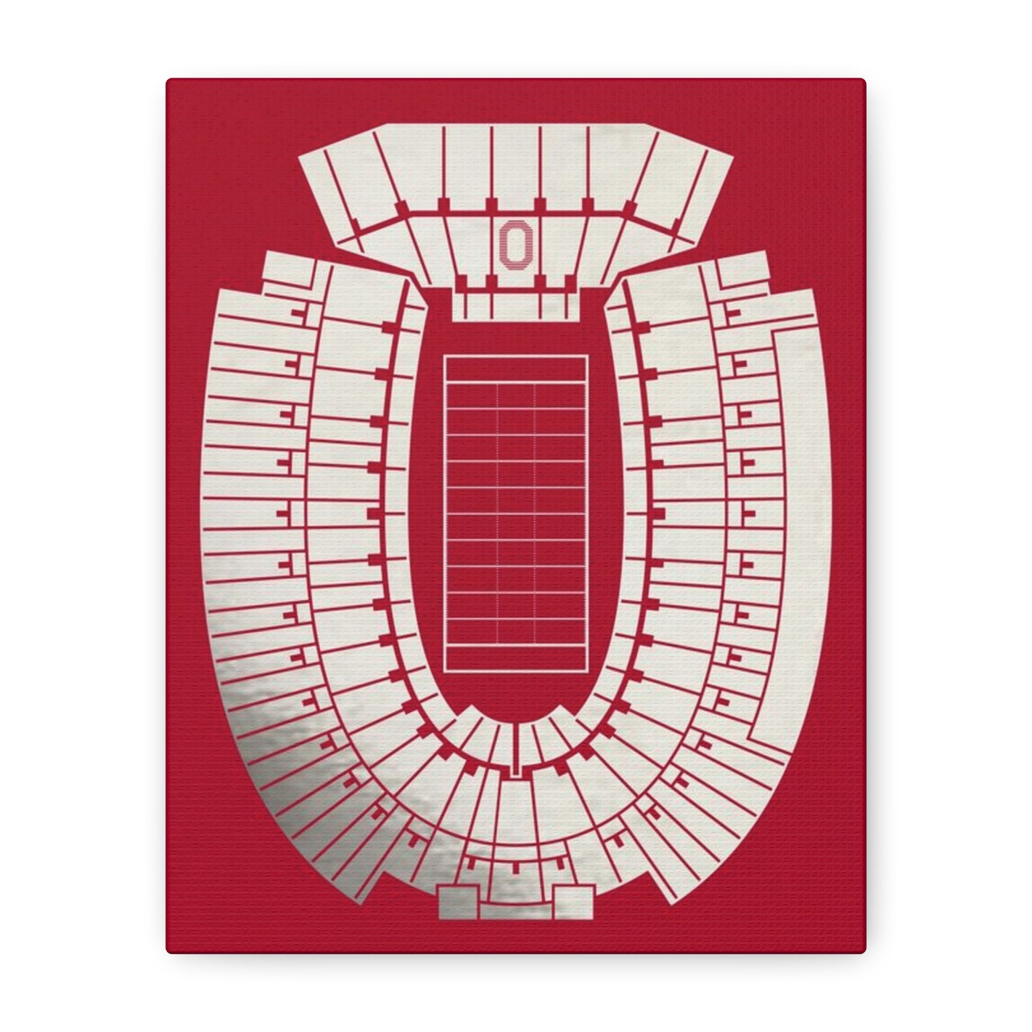 Ohio Stadium Canvas Print Ohio State Buckeyes Wall Art