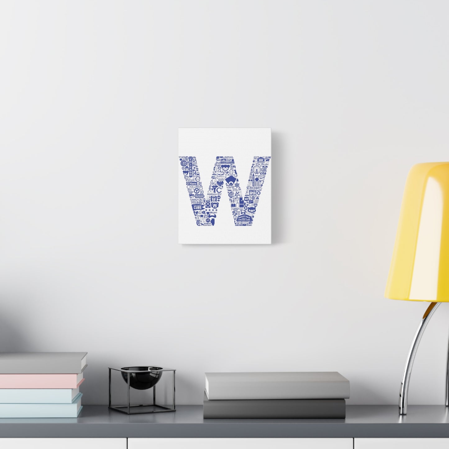Chicago Cubs W Canvas Print
