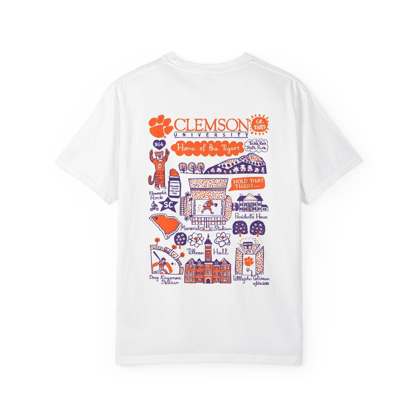 Saturday’s In Clemson Comfort Colors Shirt