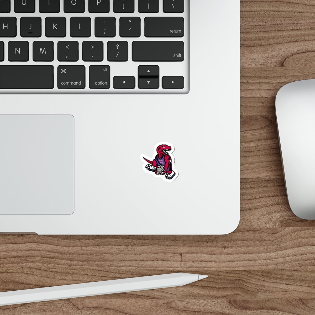Raptor Basketball Die-Cut Stickers, Cool Sports Stickers for Fans, Fun Laptop Decals, Gift for Sports Lovers, Team Spirit Decor