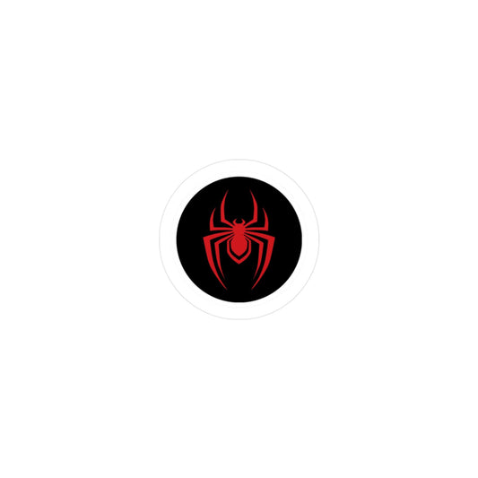 Spider-Themed Vinyl Sticker | Fun Laptop or Water Bottle Sticker | Gift for Marvel Fans