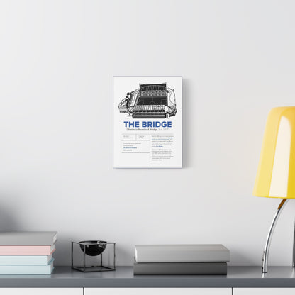 Chelsea Stadium Canvas Print, Stamford Bridge