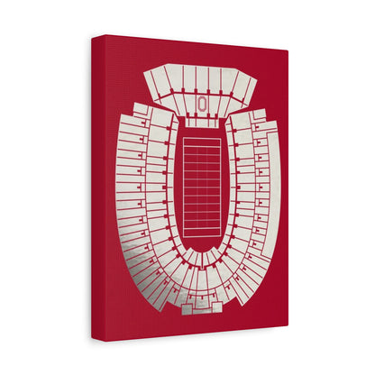 Ohio Stadium Canvas Print Ohio State Buckeyes Wall Art