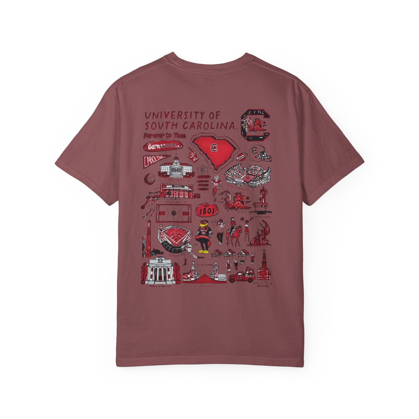 Saturday’s In Columbia Comfort Colors Shirt