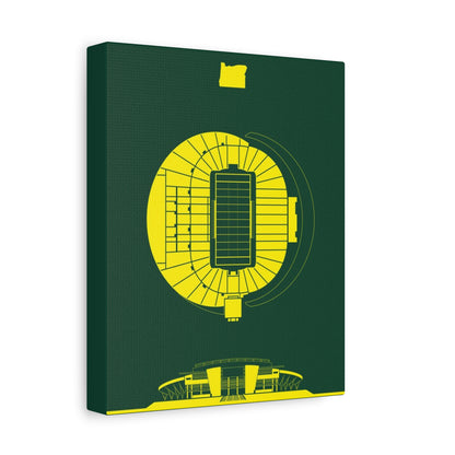 Autzen Stadium Canvas Print