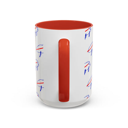 Buffalo Bills Drawing Coffee Mug