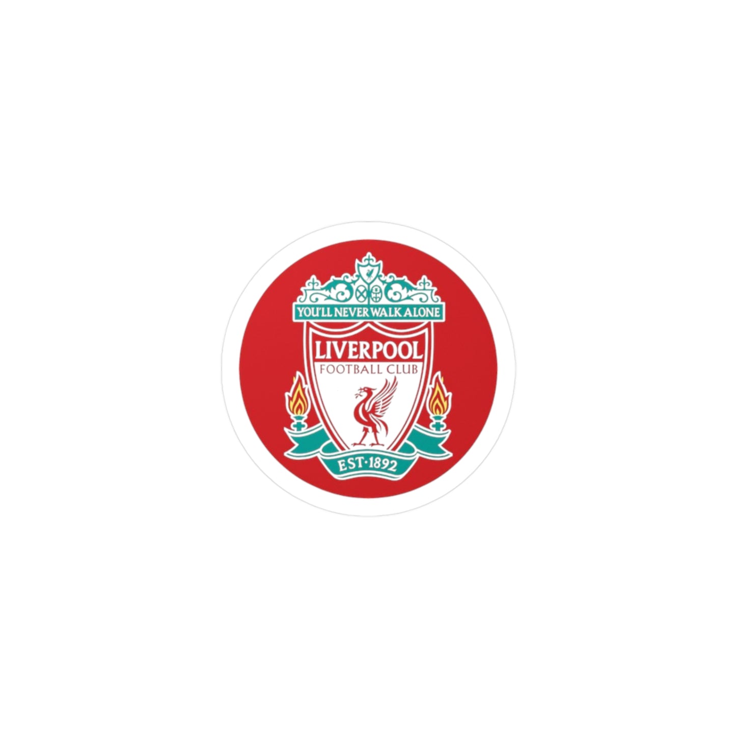 Liverpool FC Vinyl Sticker | Soccer Fan Decal for Laptops, Cars, Water Bottles & Team Spirit Gifts, Gifts For Liverpool FC Fans