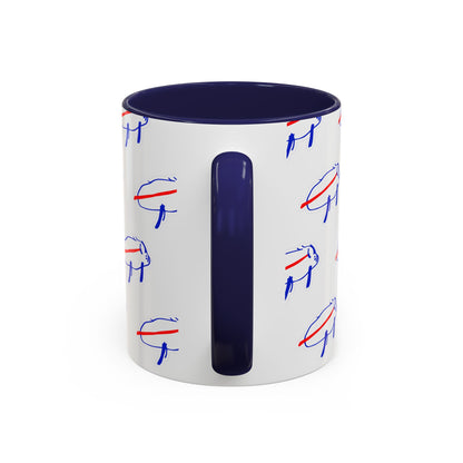 Buffalo Bills Drawing Coffee Mug
