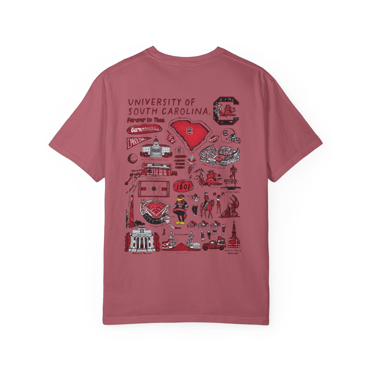 Saturday’s In Columbia Comfort Colors Shirt