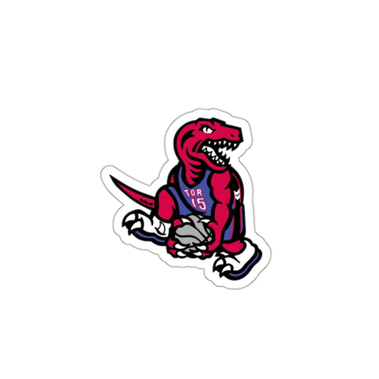 Raptor Basketball Die-Cut Stickers, Cool Sports Stickers for Fans, Fun Laptop Decals, Gift for Sports Lovers, Team Spirit Decor