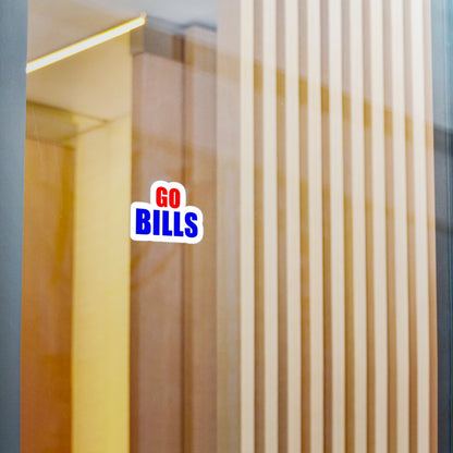 Buffalo Bills Vinyl Sticker for Fans, Team Spirit Stickers, Window Decorations, Go Bills Enthusiast Decor, Tailgate Essentials