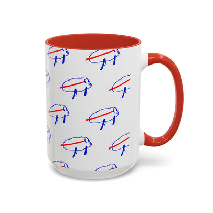 Buffalo Bills Drawing Coffee Mug