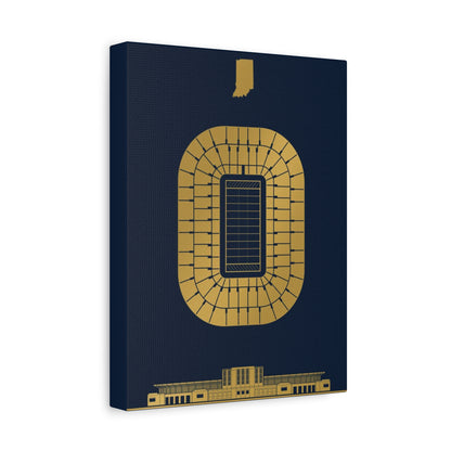 Notre Dame Stadium Canvas Print