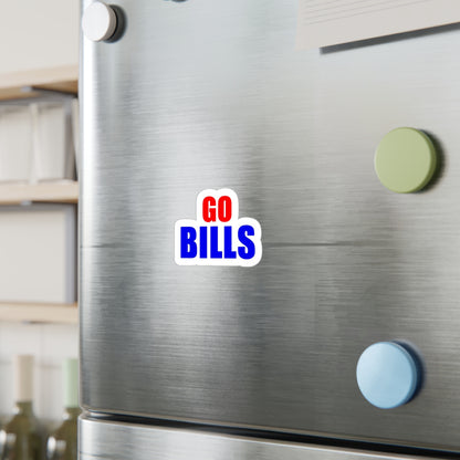 Buffalo Bills Vinyl Sticker for Fans, Team Spirit Stickers, Window Decorations, Go Bills Enthusiast Decor, Tailgate Essentials