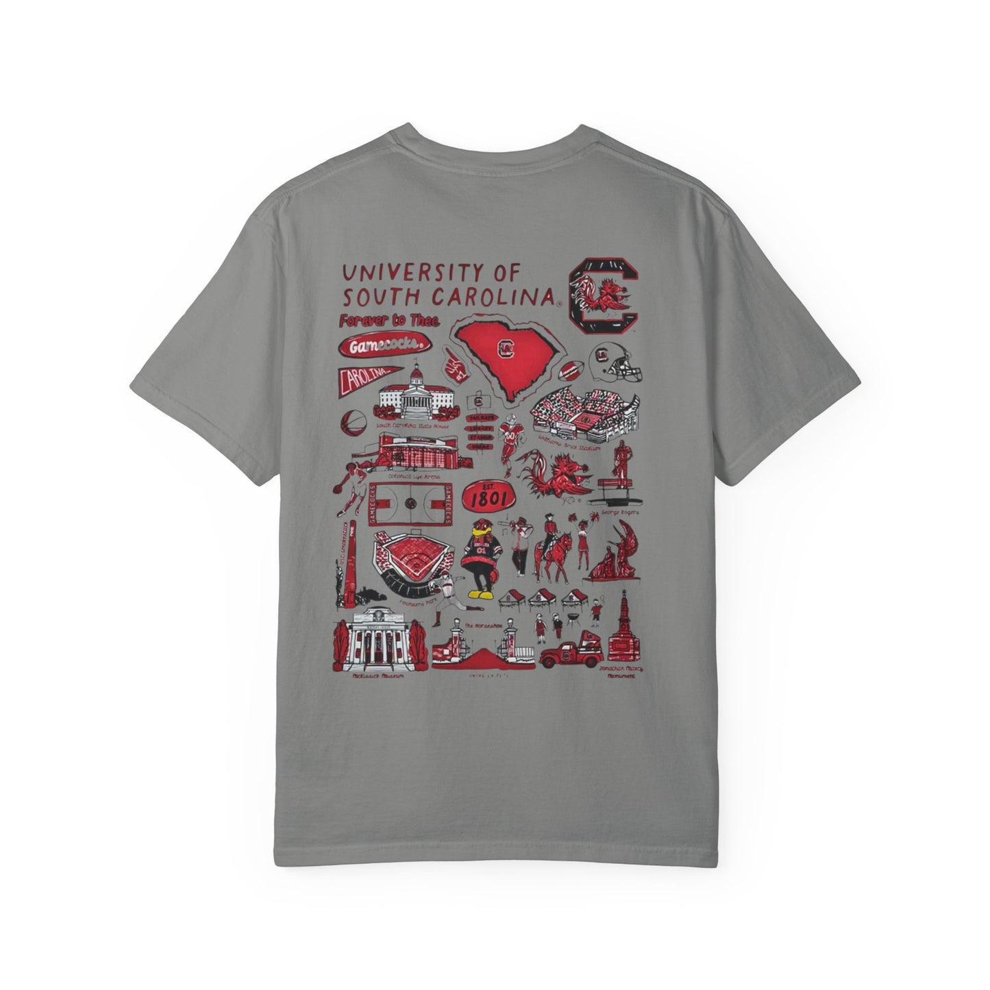 Saturday’s In Columbia Comfort Colors Shirt
