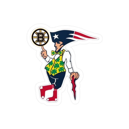 New England Sports Vinyl Sticker