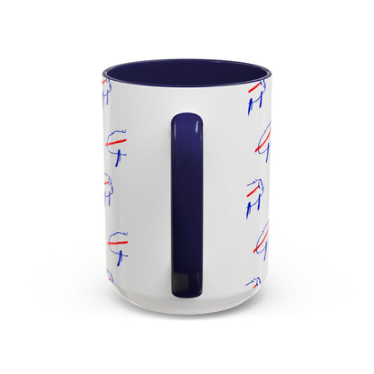 Buffalo Bills Drawing Coffee Mug