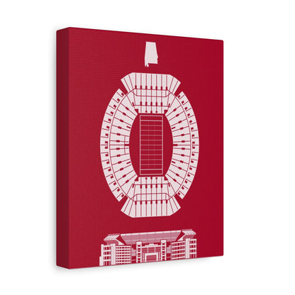 Bryant-Denny Stadium Canvas Print