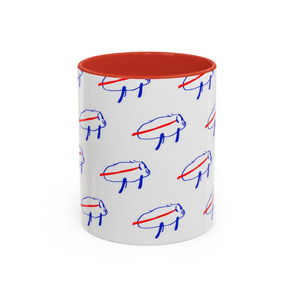 Buffalo Bills Drawing Coffee Mug