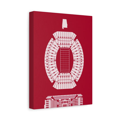 Bryant-Denny Stadium Canvas Print