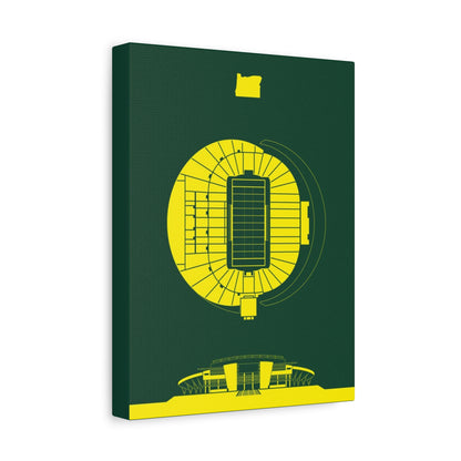 Autzen Stadium Canvas Print