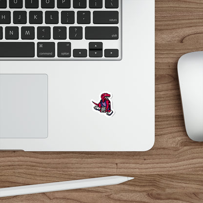 Raptor Basketball Die-Cut Stickers, Cool Sports Stickers for Fans, Fun Laptop Decals, Gift for Sports Lovers, Team Spirit Decor